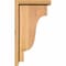 Ekena Millwork Newport Smooth Corbel w/Backplate, Western Red Cedar, 5 1/2"W x 10"D x 18"H COR06X10X18NEW01SWR - alternate 2